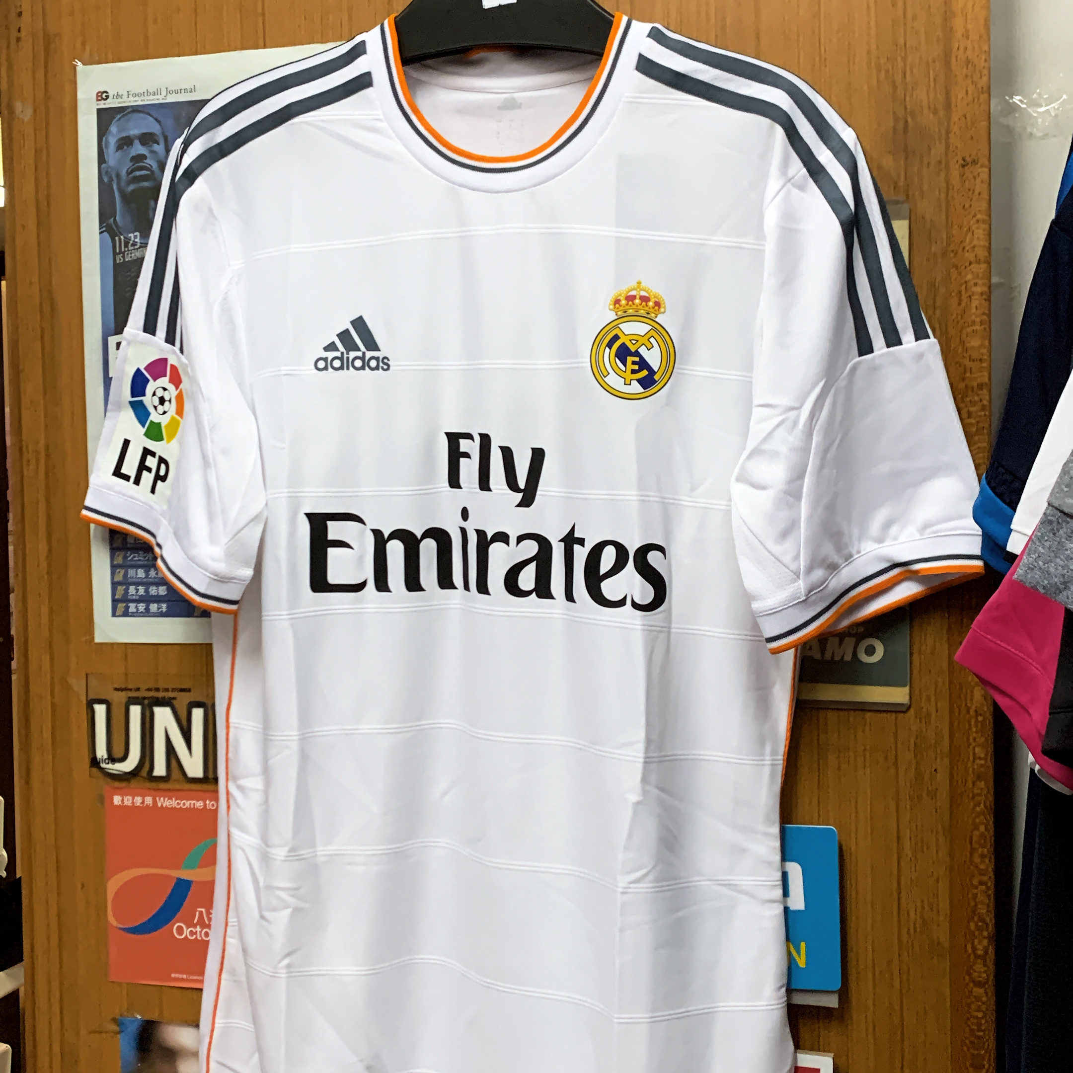 2013 Real Madrid Player Issue Authentic Home Shirt
