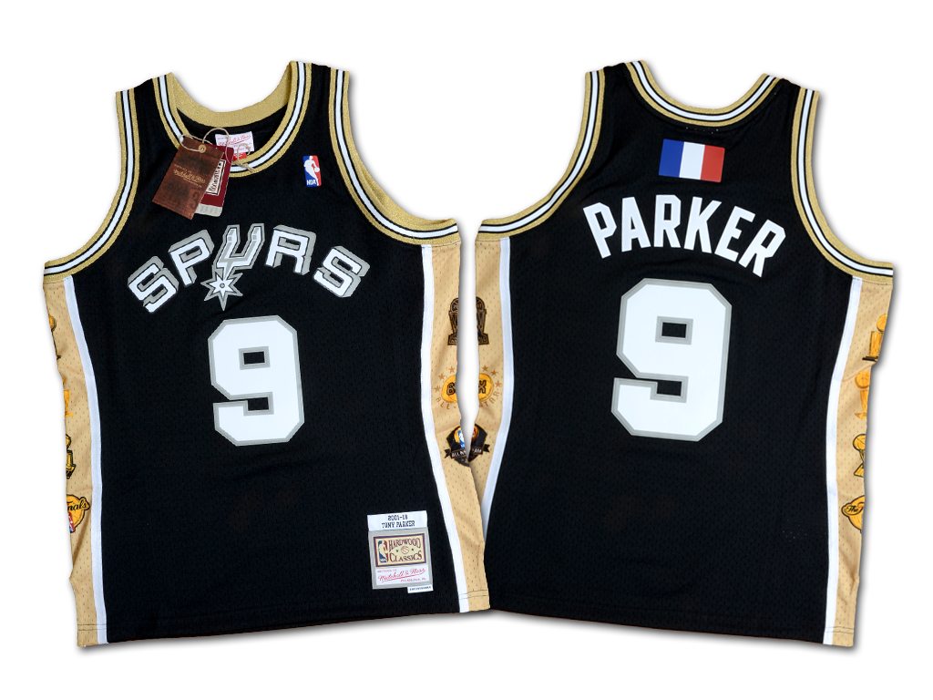 Mitchell & Ness 聖安東尼奧馬刺隊 Tony Parker 退役紀念 Swingman 球衣
