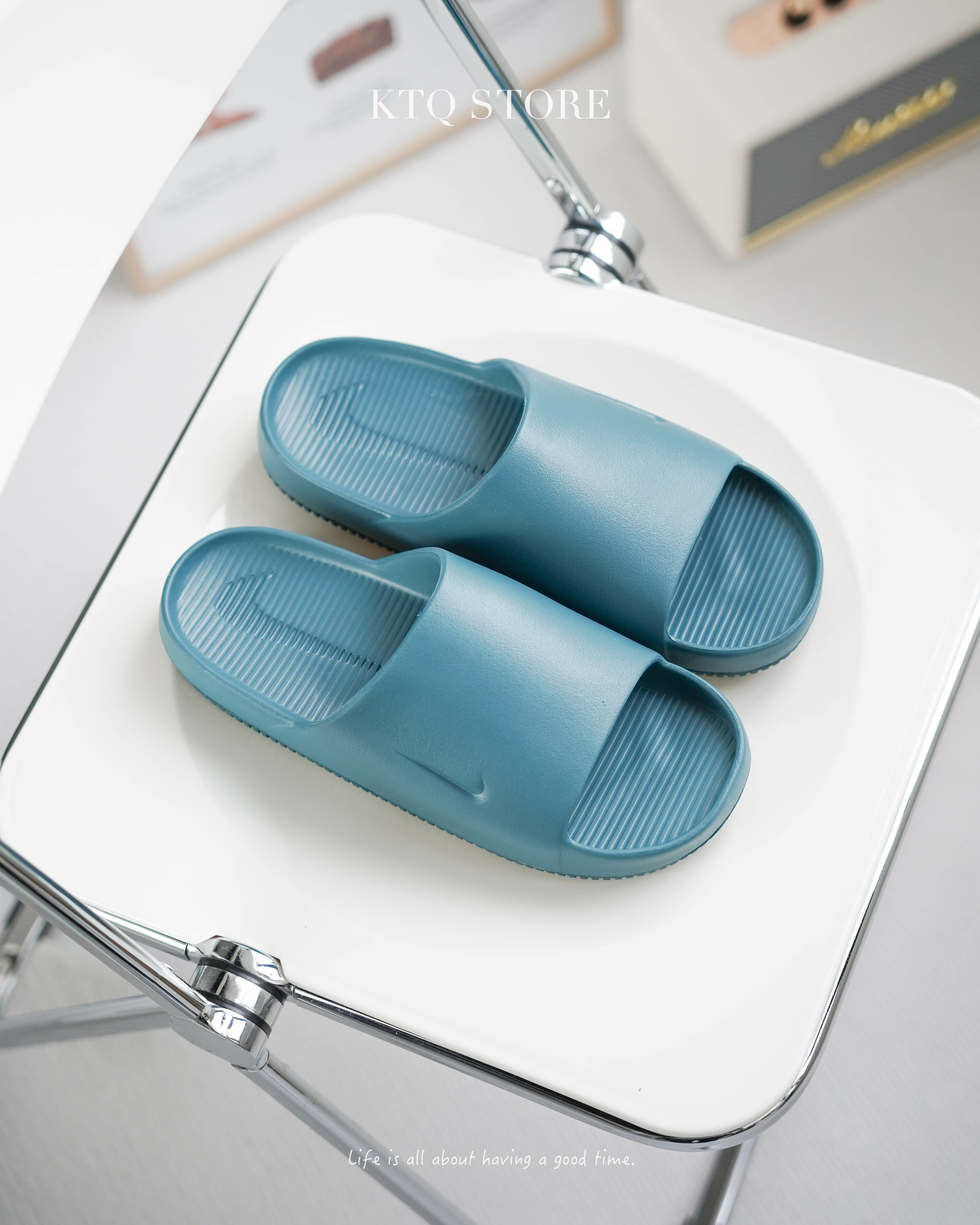 KTQ STORE ‧ Nike Calm Slide 鴨綠 FD4116-300