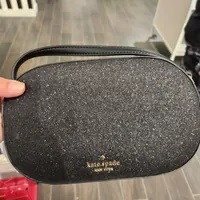 [S] KATE SPADE KE459 GLIMMER GLITTER MIXED MATERIAL,BLACK, 196021370755 (SKS948)