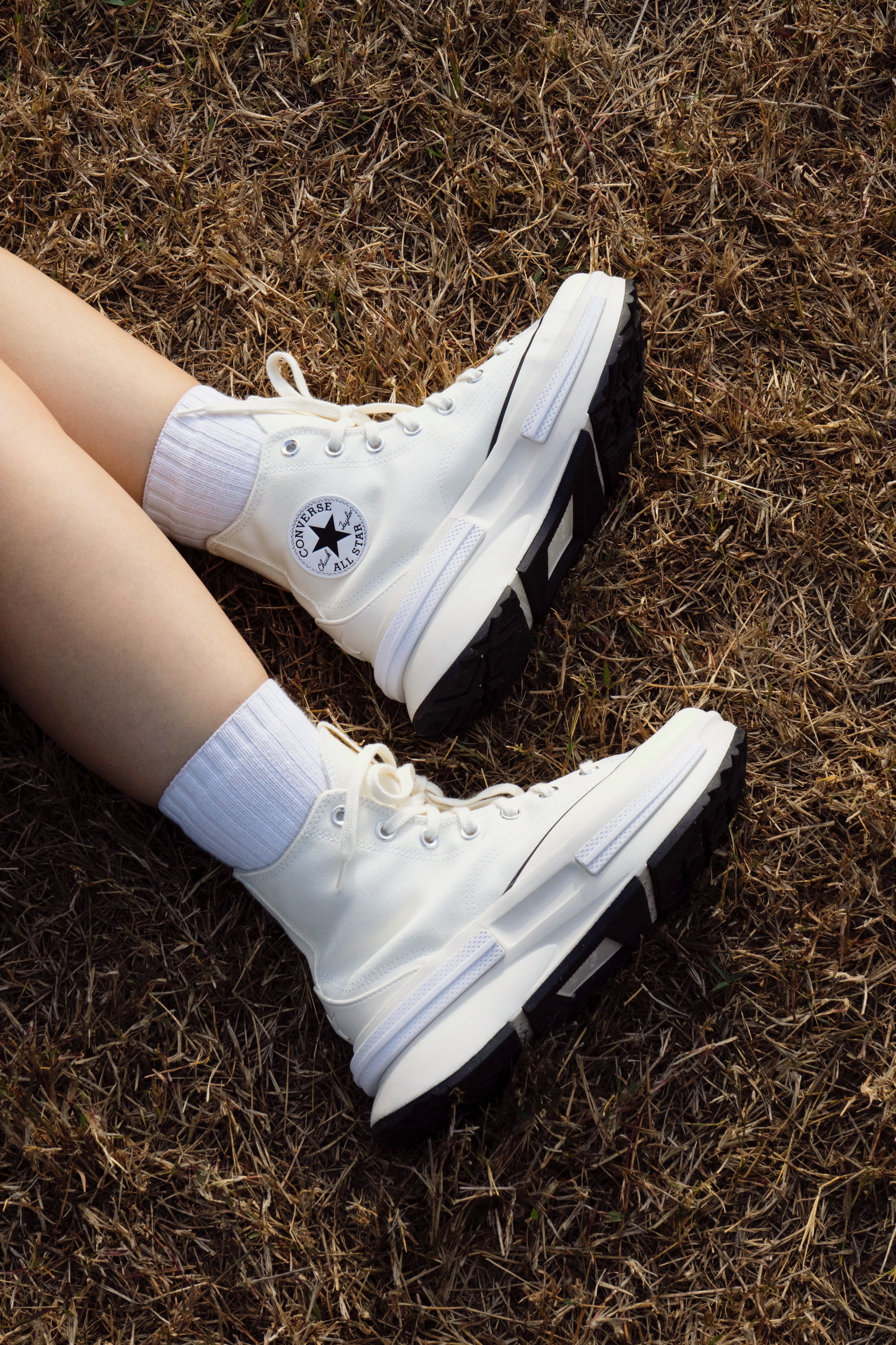 Converse Run Star Legacy Cx 高筒 白色 增高 夾心厚底鞋 A00868C