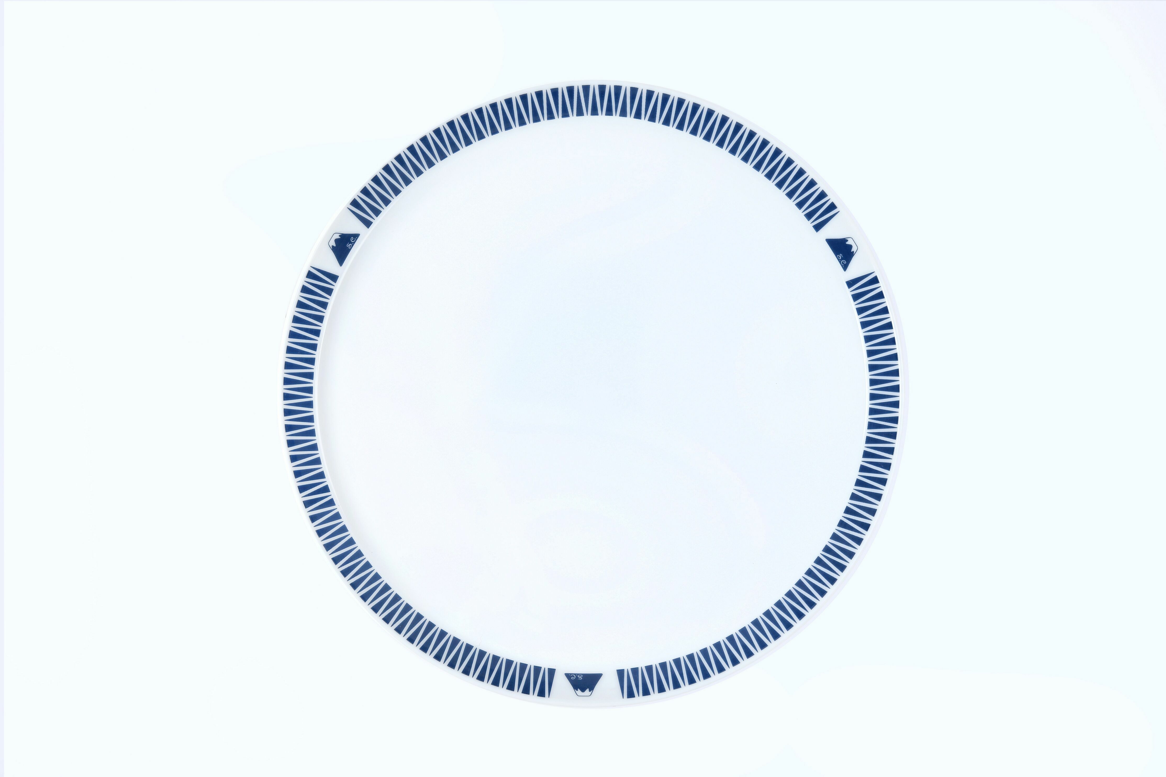 SWEETS CRAFT 日本富士山系列多用途餐盤 (大) 深藍色