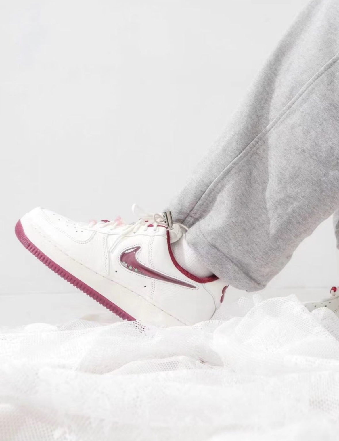 【APAIR】出清 NIKE AIR FORCE 1 Valentine’s Day 情人節 愛心 休閒鞋 FZ5068-161 AF1 VDAY