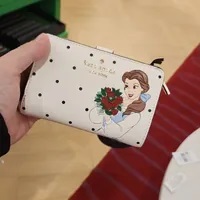 [S] KATE SPADE KE819 OTHER DISNEY X KATESPADE MEDIUM COMP BIFOLD,CREAM MULTI, 196021369360 (SKS954)