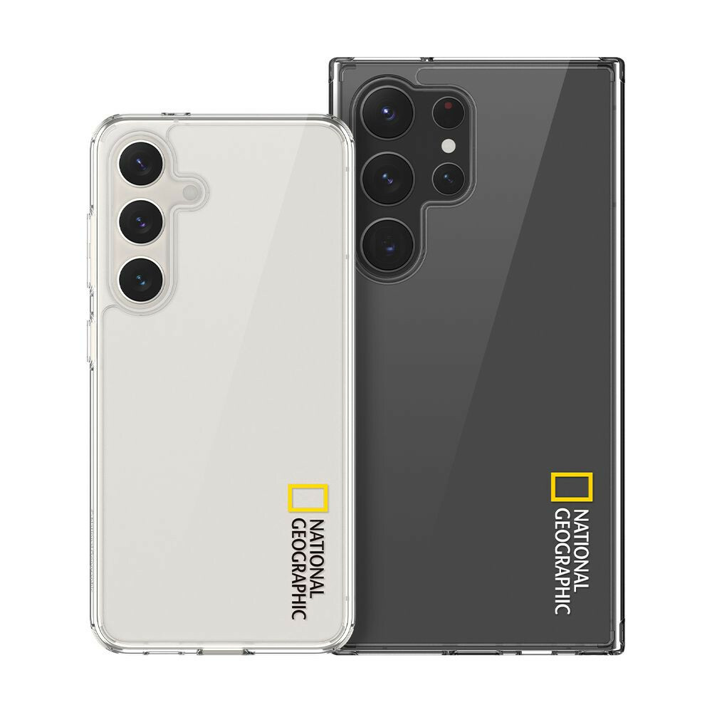 National Geographic - Crystal Clear - Samsung S24 Case 國家地理透明防撞手機硬殼