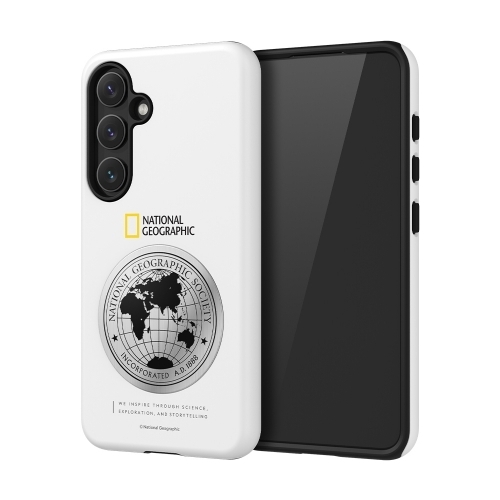 National Geographic - Metal Deco Hard Shell - Samsung S25 Case 國家地理雙層防撞手機殼