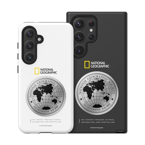 National Geographic - Metal Deco Hard Shell - Samsung S25 Case 國家地理雙層防撞手機殼