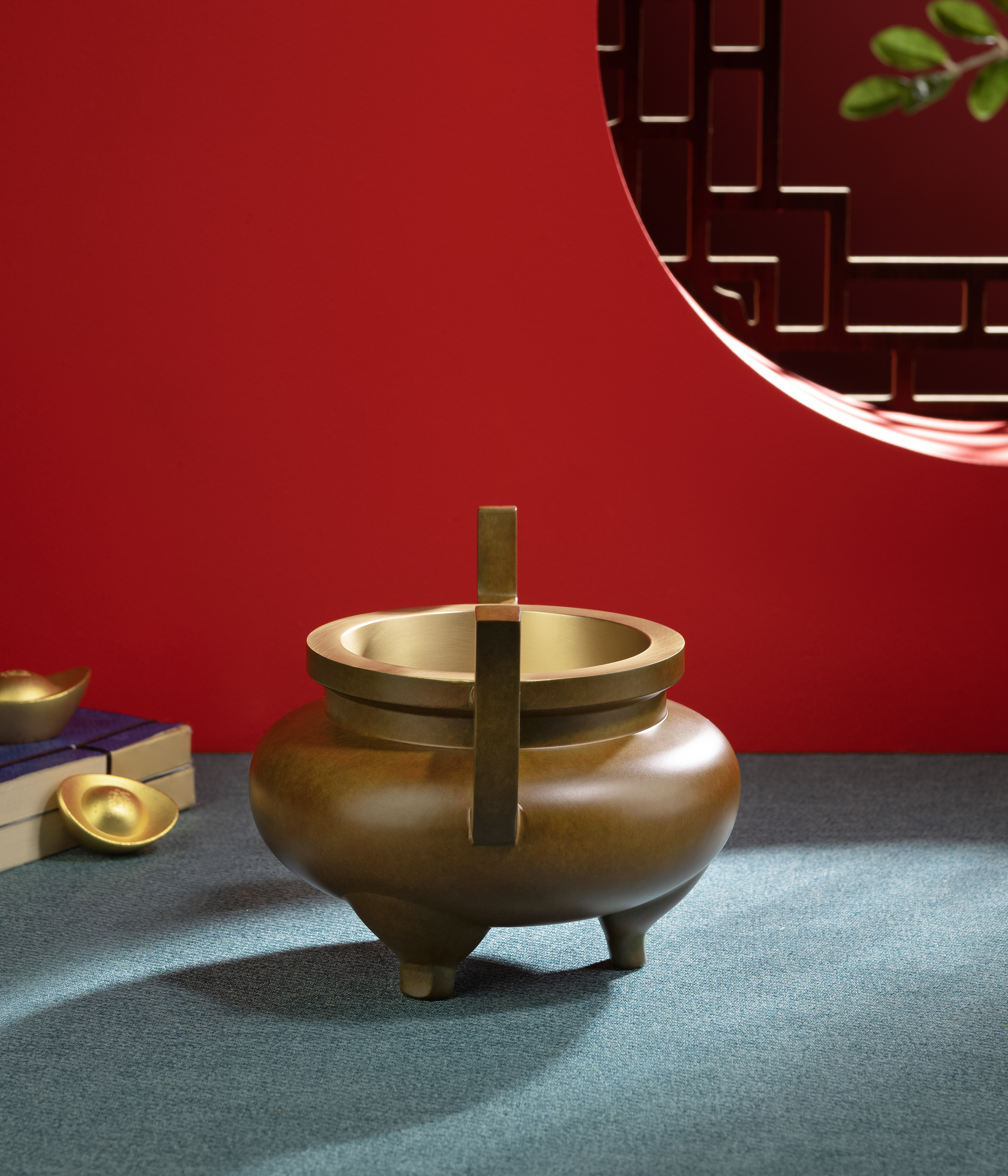 高耳宣德爐｜銅作工藝品