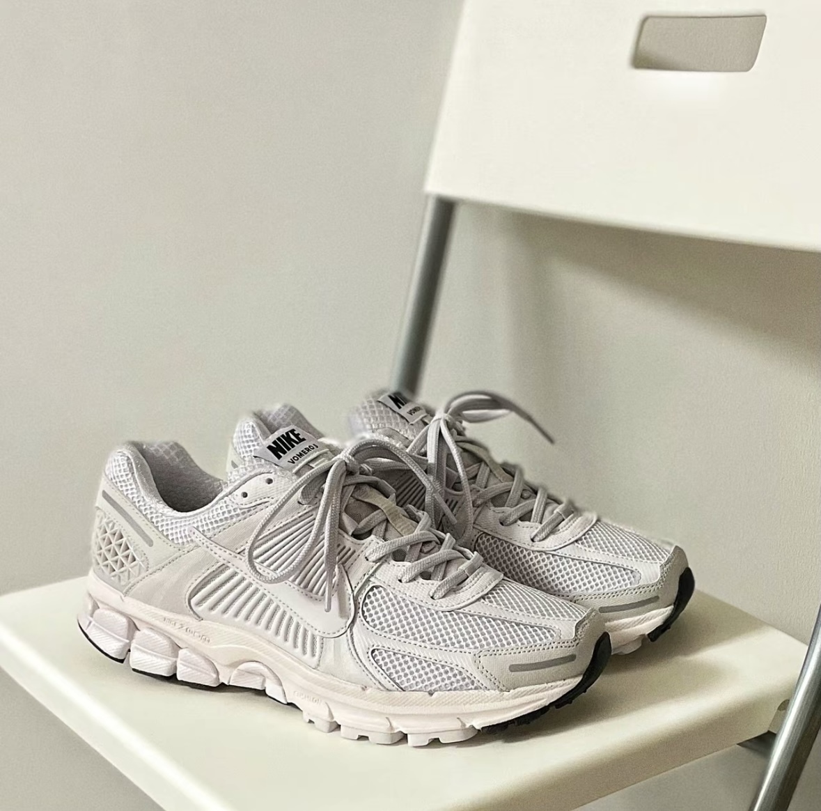 Nike Zoom Vomero 5 米灰色 白灰色 復古 慢跑鞋 老爹鞋 BV1358-001/預購