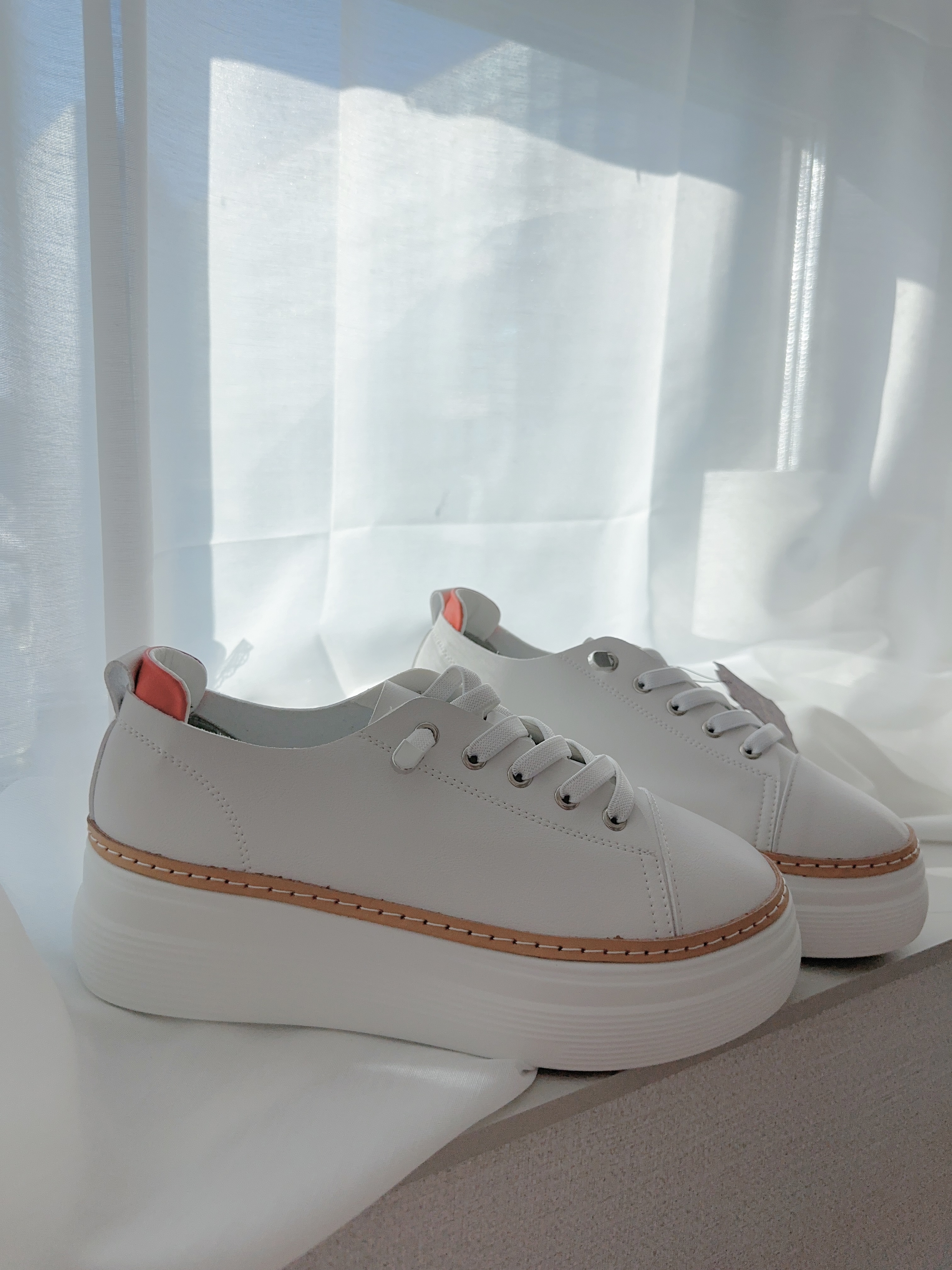 THE 6 CM LEATHER SNEAKERS - 小牛皮