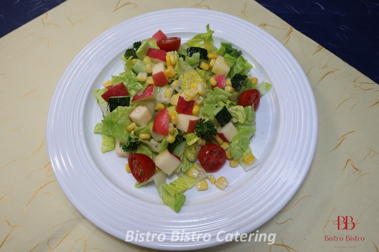 蘋果粟米沙律 (V)