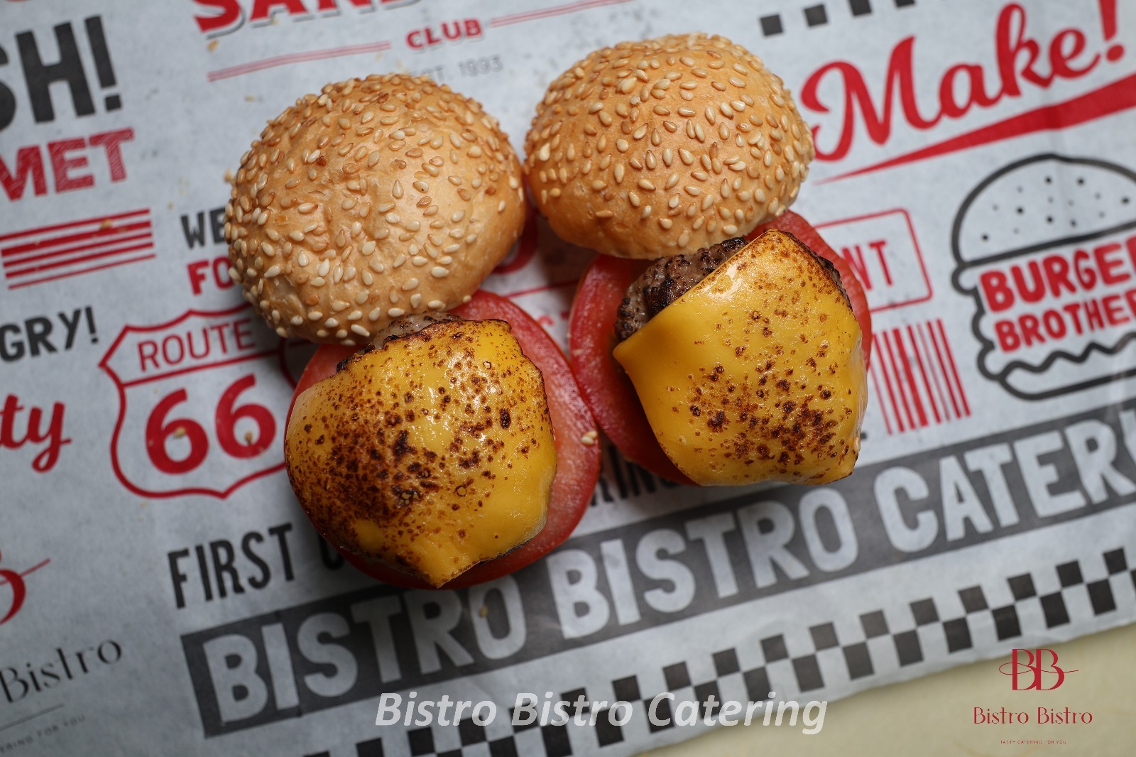 迷你招牌牛肉漢堡（12pcs)