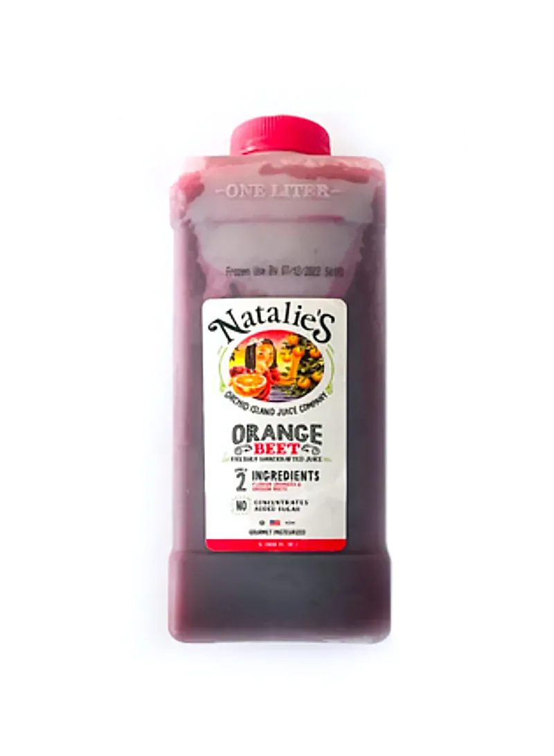 美國鮮榨 100% 急凍紅菜頭加橙汁 US Fresh Squeezed 100% Frozen Orange Beet Juice 1公升/ 樽  (急凍，負18℃)