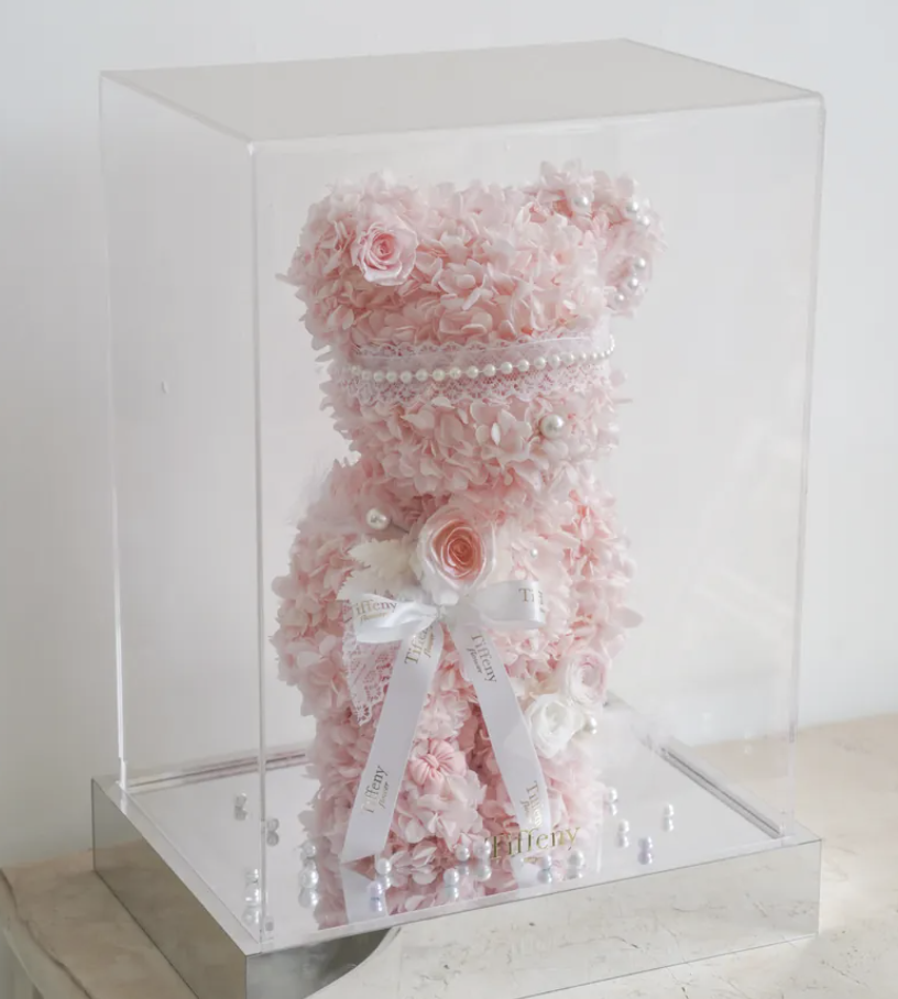 BEARBRICK · 庫柏力克熊多色永生玫瑰熊