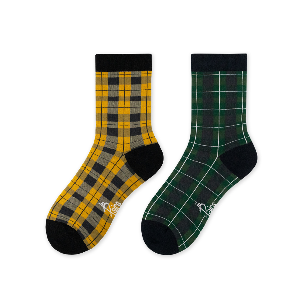 British retro plaid