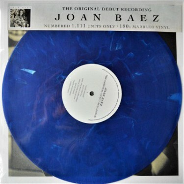 Joan Baez - The Originals Debut Record BLUE LP