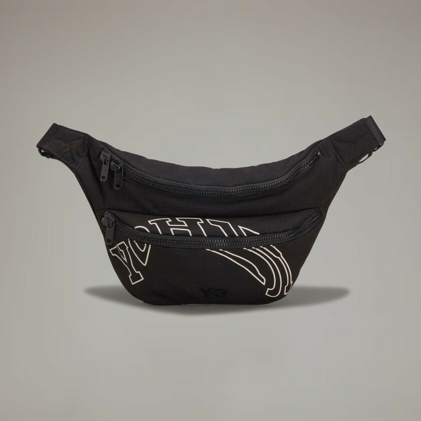 【 Y-3 MRPHD XBODY 斜背單肩包 - 黑 】