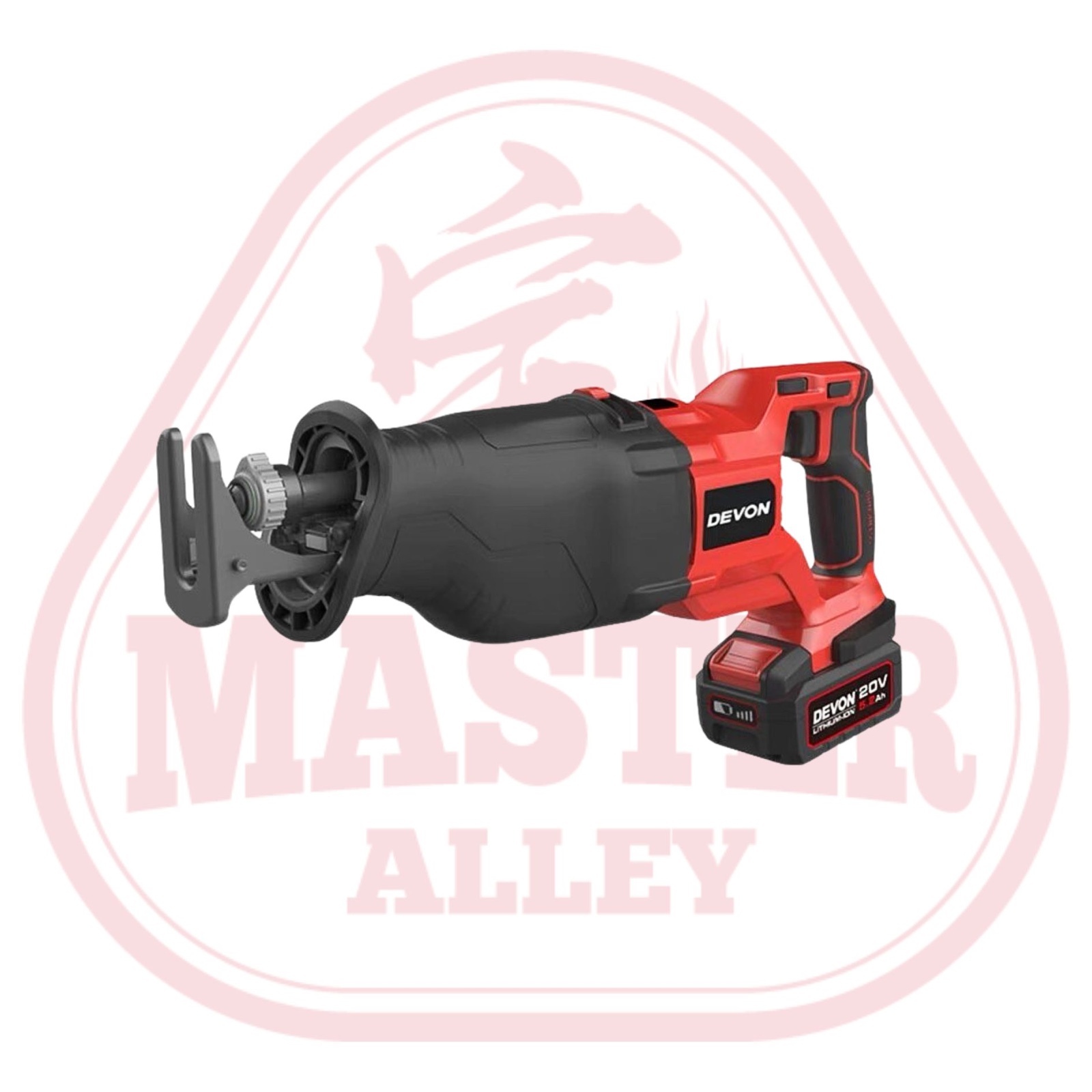 大有 DEVON 往復鋸(鋰20V)(無刷)(淨機) 5827-LI-20QCV/N (需預訂)