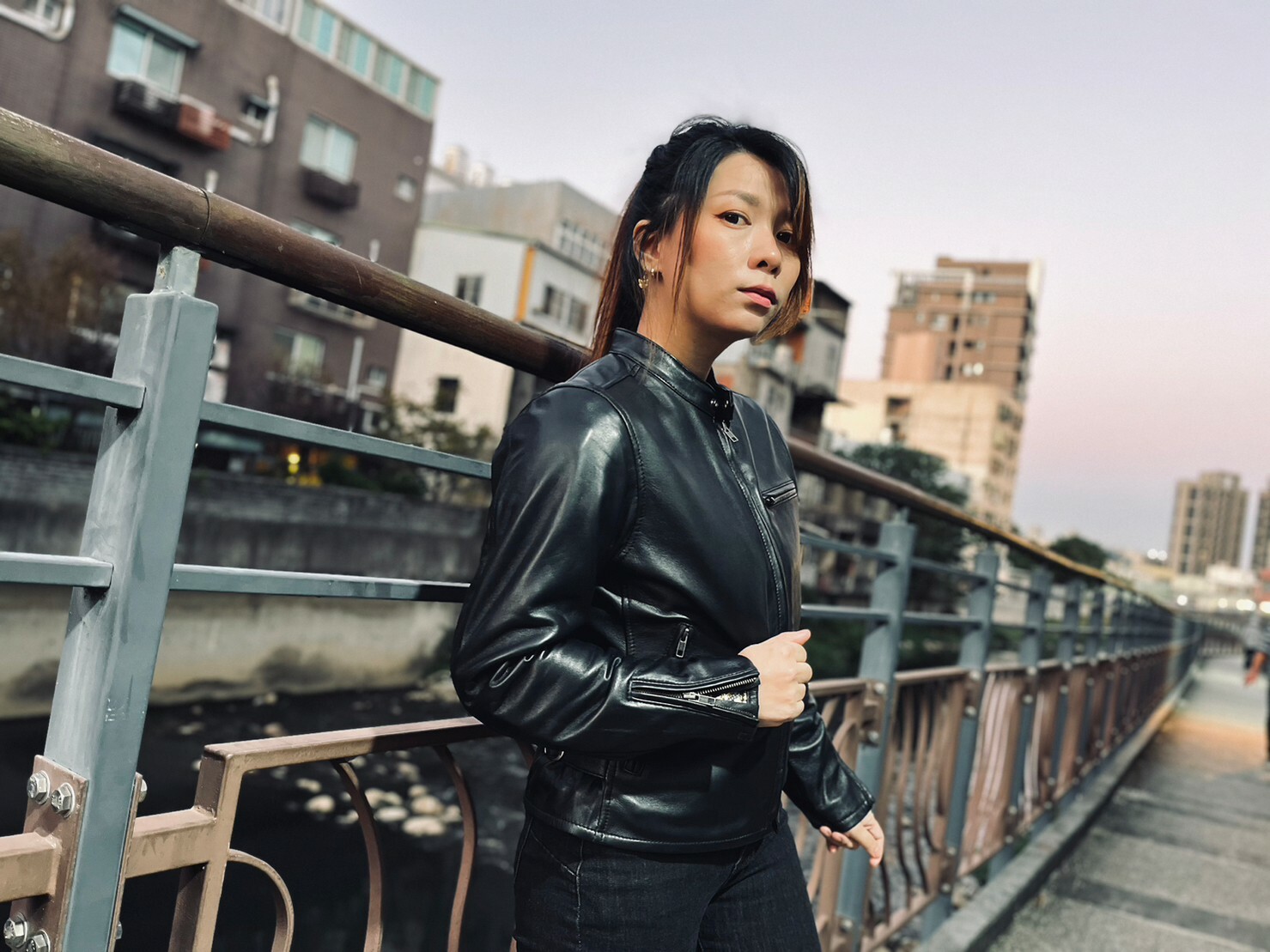 DEGNER FR21SJ-15K 檜垣櫻 皮衣 羊皮 花山系列