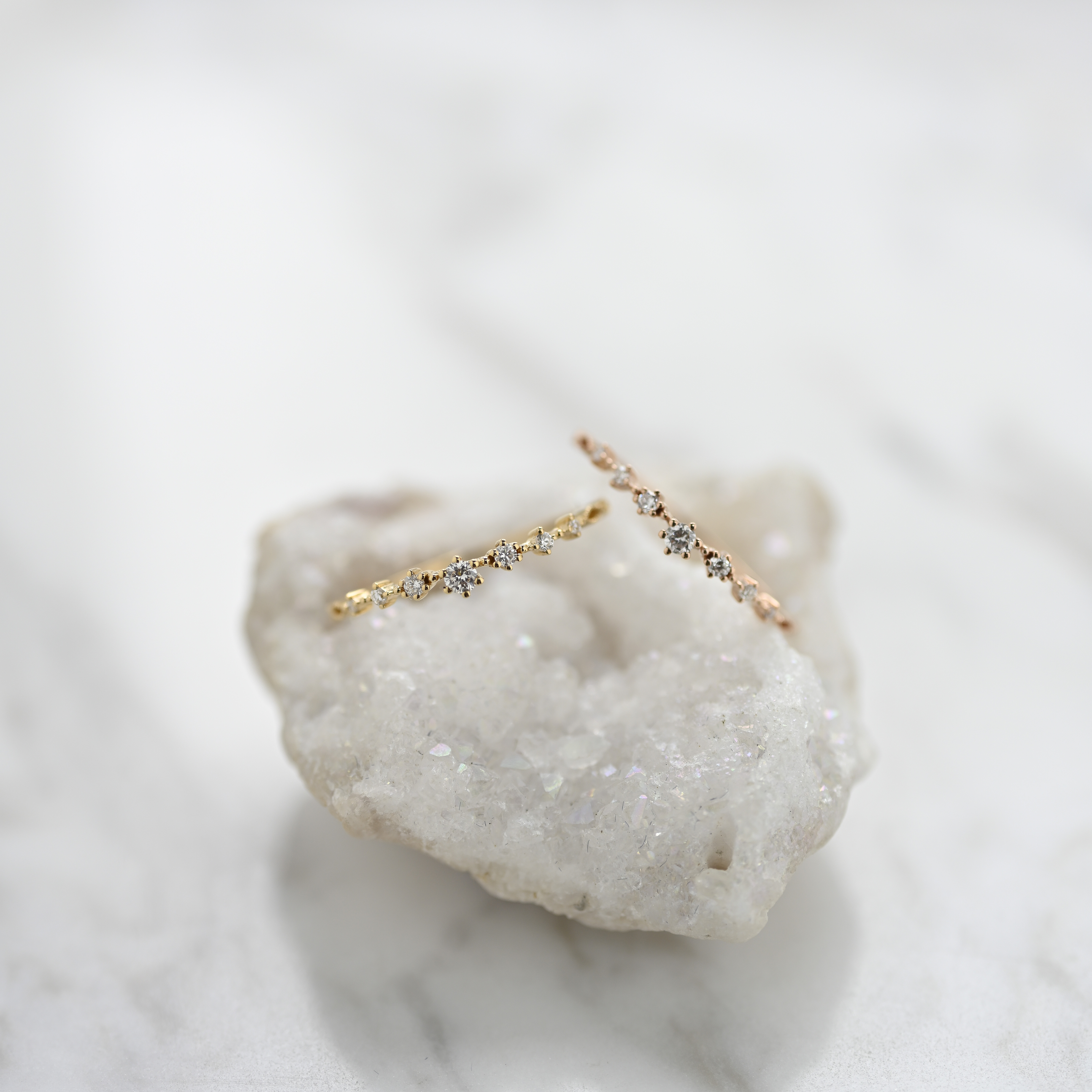 18K Japón Diamond Ring