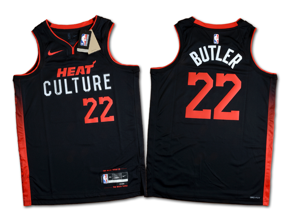 Nike 邁阿密熱火隊 Jimmy Butler 城市版 Swingman 球衣