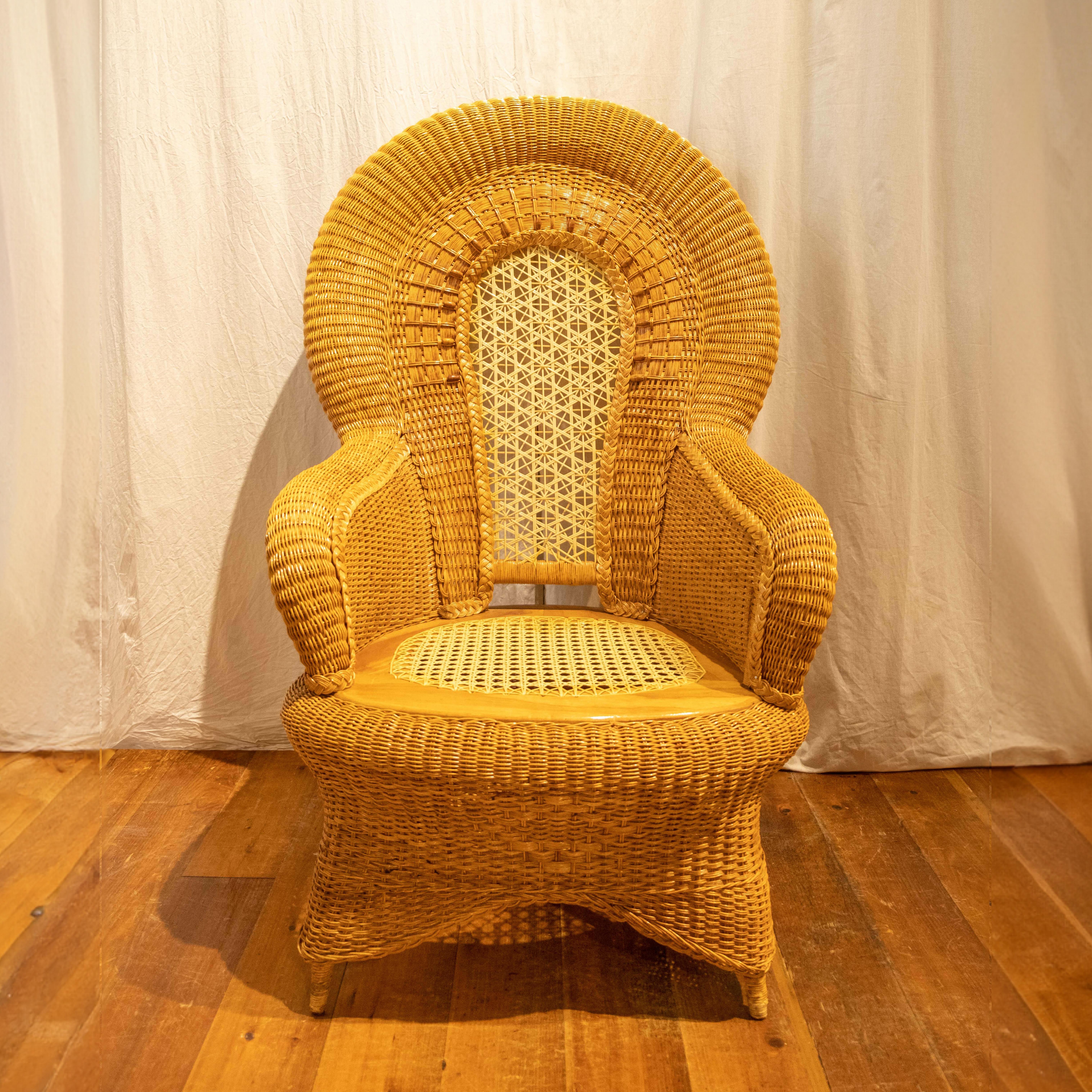 手工編織藤家具｜扶手椅｜尼加拉瓜