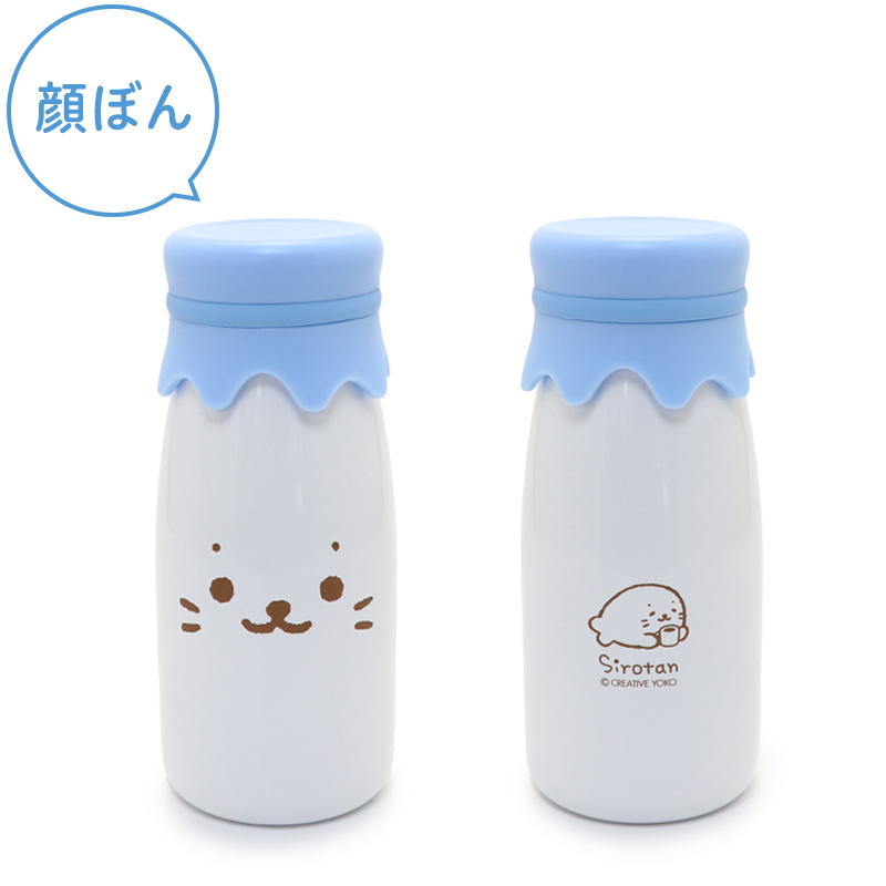 Sirotan 牛奶瓶造型水壺 小白大臉