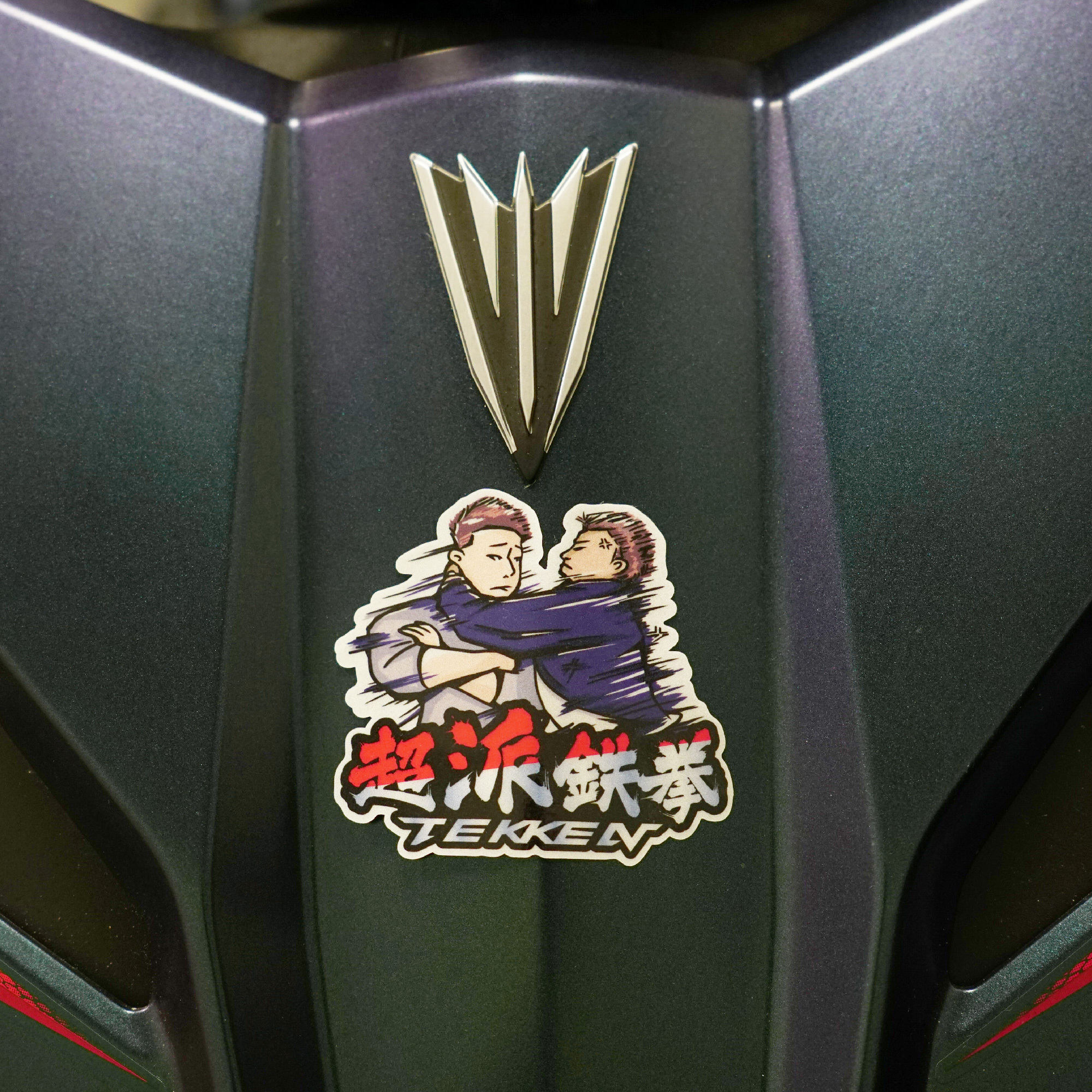 3M 反光貼紙【超派鉄拳】防水抗UV 車身貼紙 車燈貼紙 汽車貼紙