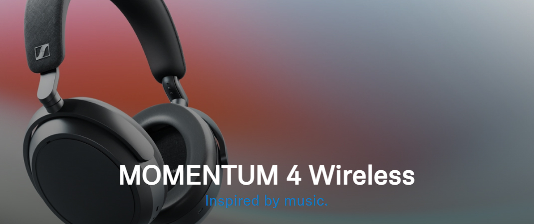 Sennheiser MOMENTUM 4 Wireless 頭戴式降噪耳機