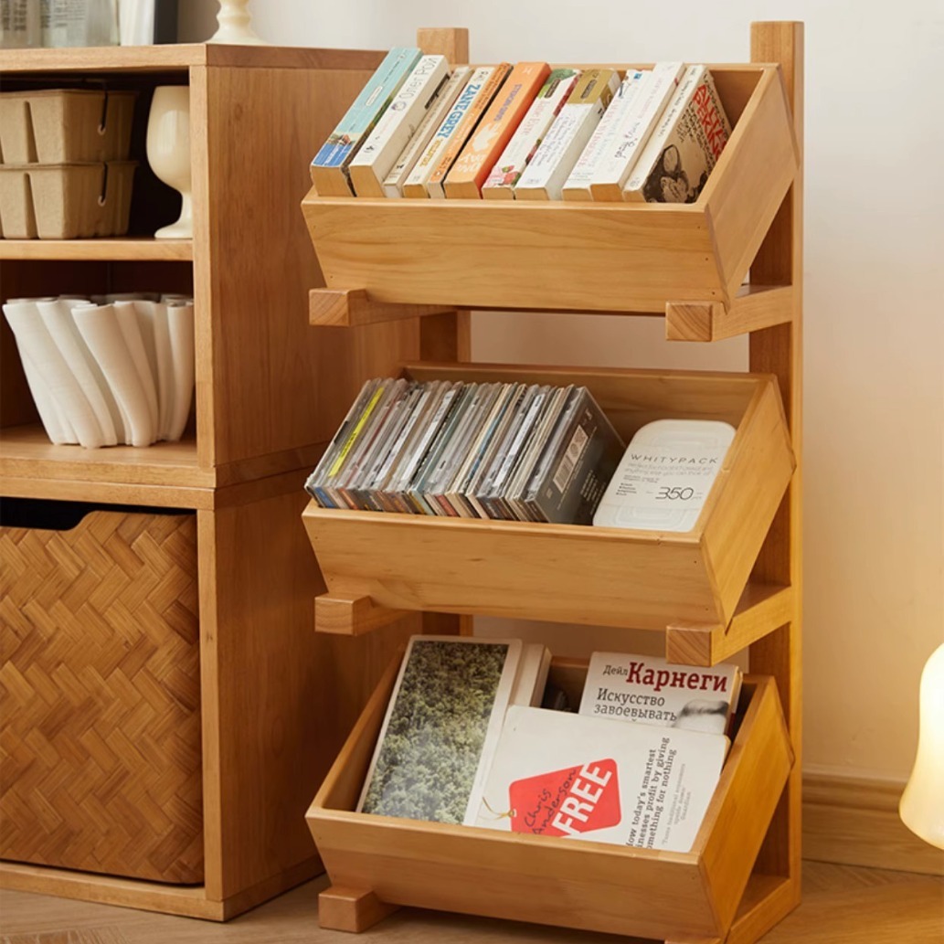 《3594》 實木多功能收納置物架