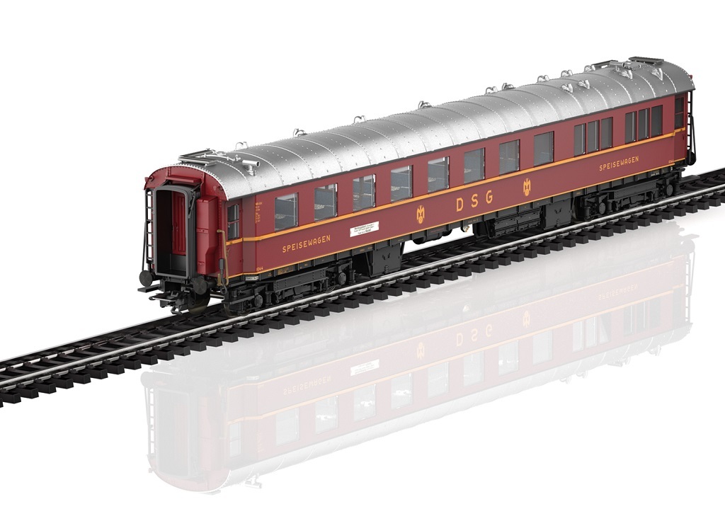 Trix 23629 HO規 DB 特快列車客車廂.有室內燈.6輛