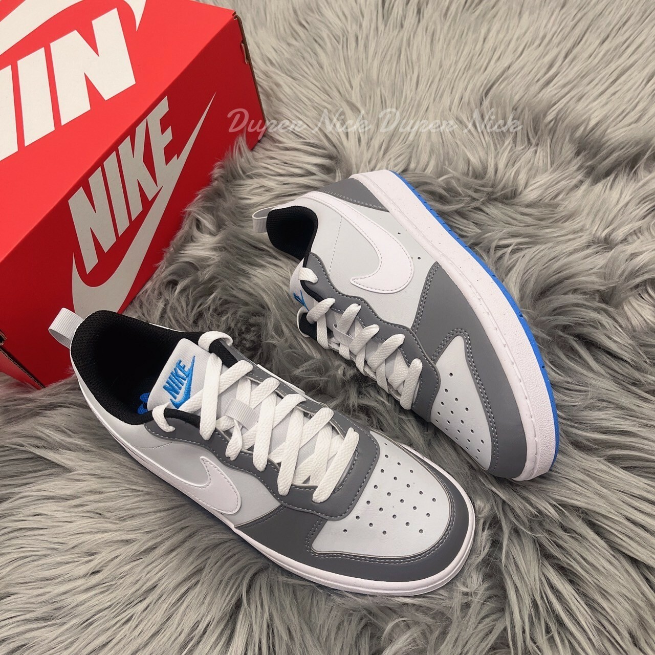 Nike Court Brough Low Prem  灰藍