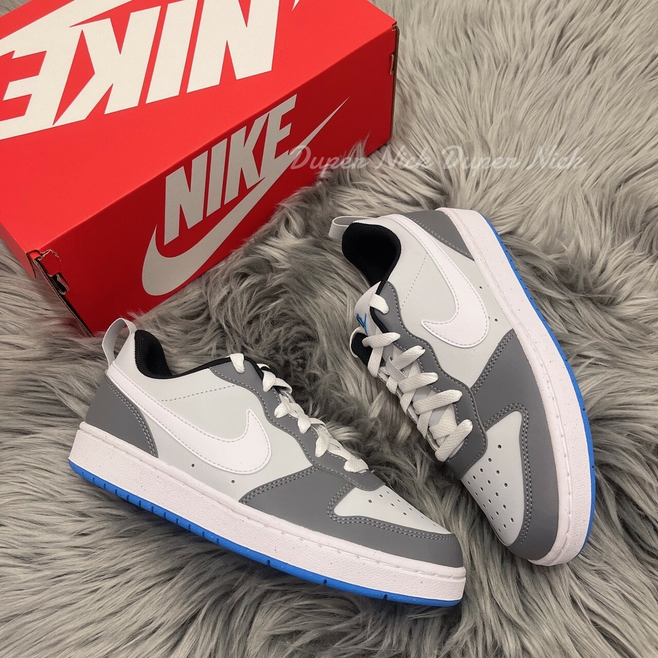 Nike Court Brough Low Prem  灰藍