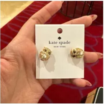 [S] KATE SPADE KE984 WINTER WONDERLAND,CREAM/GOLD, 196021387388 (SKS968)