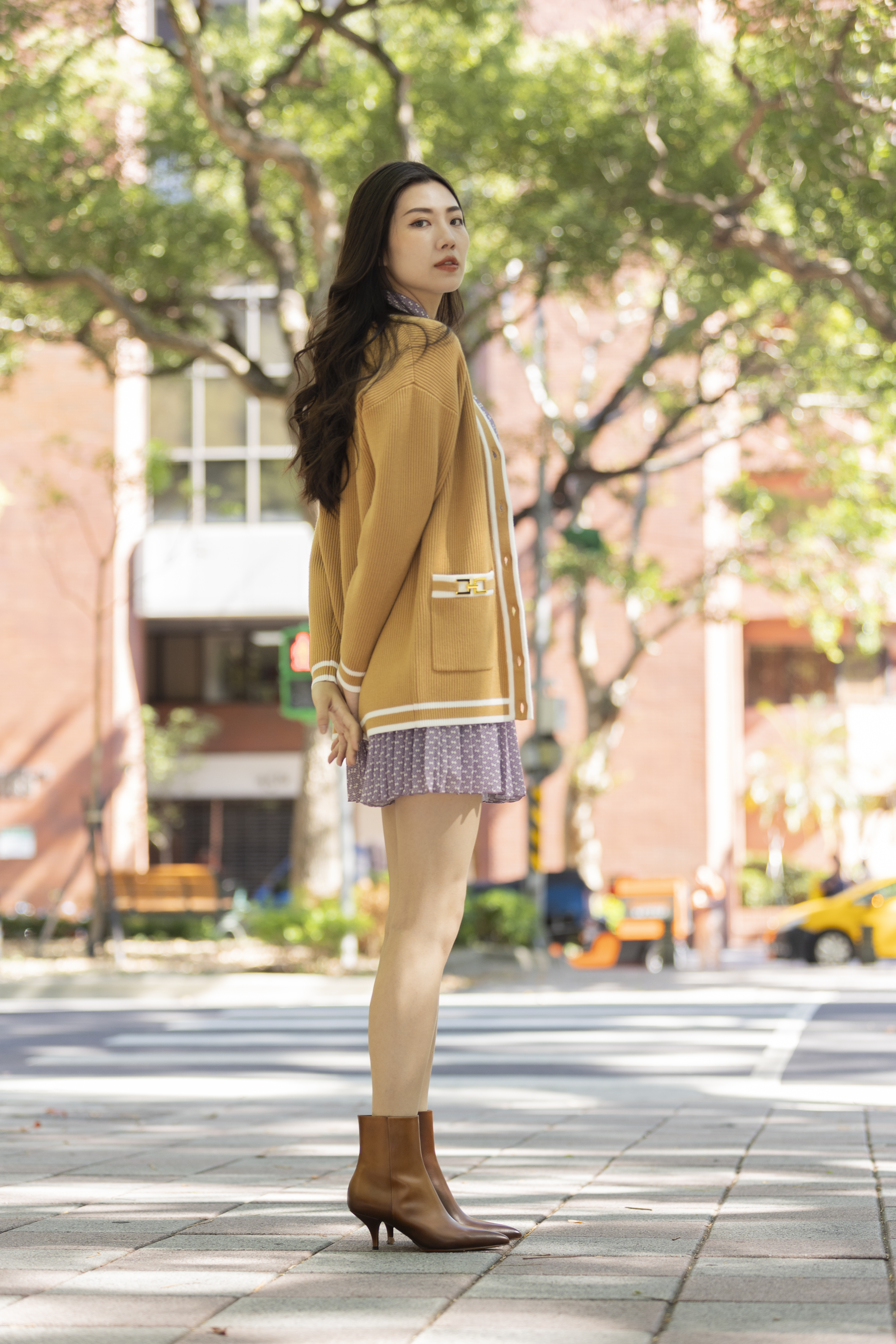 ‍Elisabetta Franchi  百褶裙短洋裝