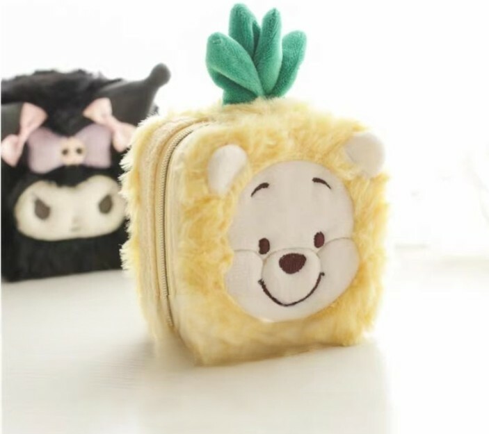 【現貨】迪士尼 絨毛首飾盒 旅行小巧收納盒