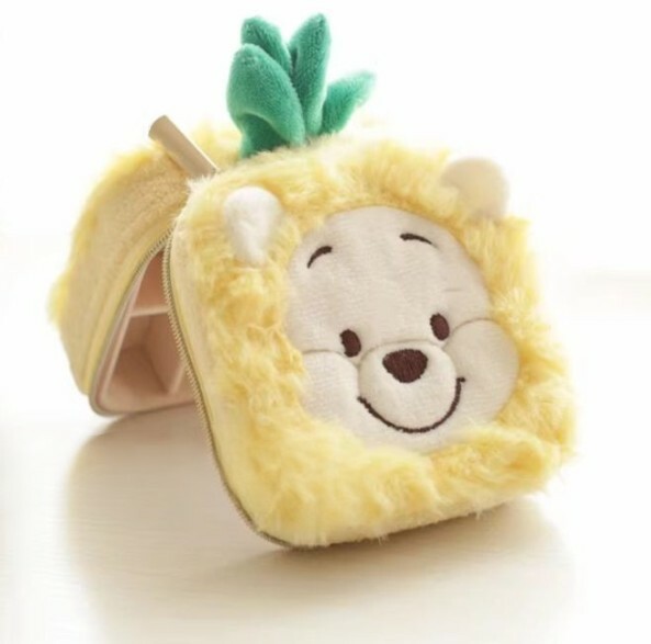 【現貨】迪士尼 絨毛首飾盒 旅行小巧收納盒