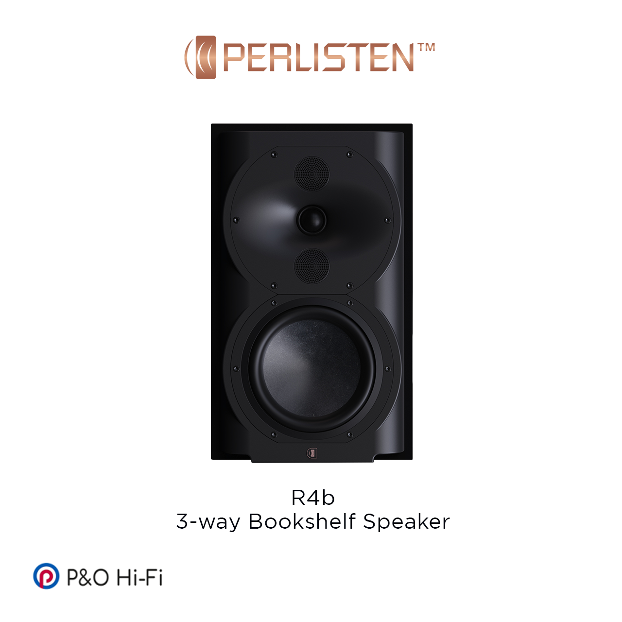 PERLISTEN R4b 3 路書架喇叭 (一對)