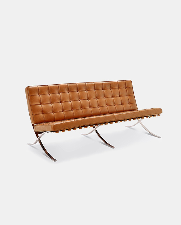 Barcelona Chair 巴塞隆納三人椅
