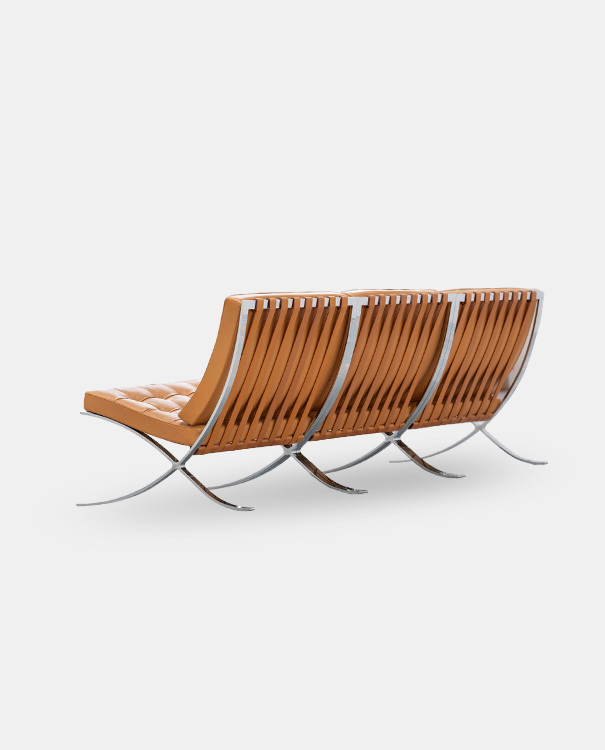 Barcelona Chair 巴塞隆納三人椅 - 6