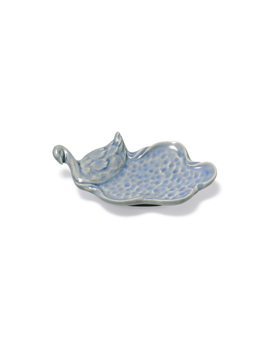 Swan mini plate blue｜studio m'