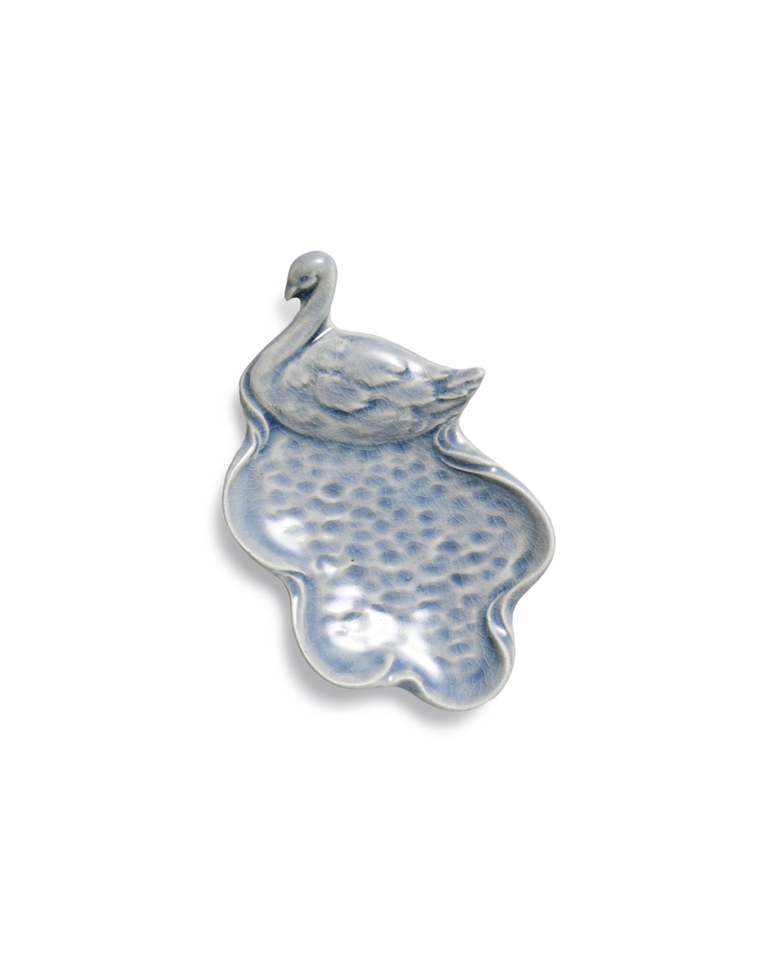 Swan mini plate blue｜studio m'