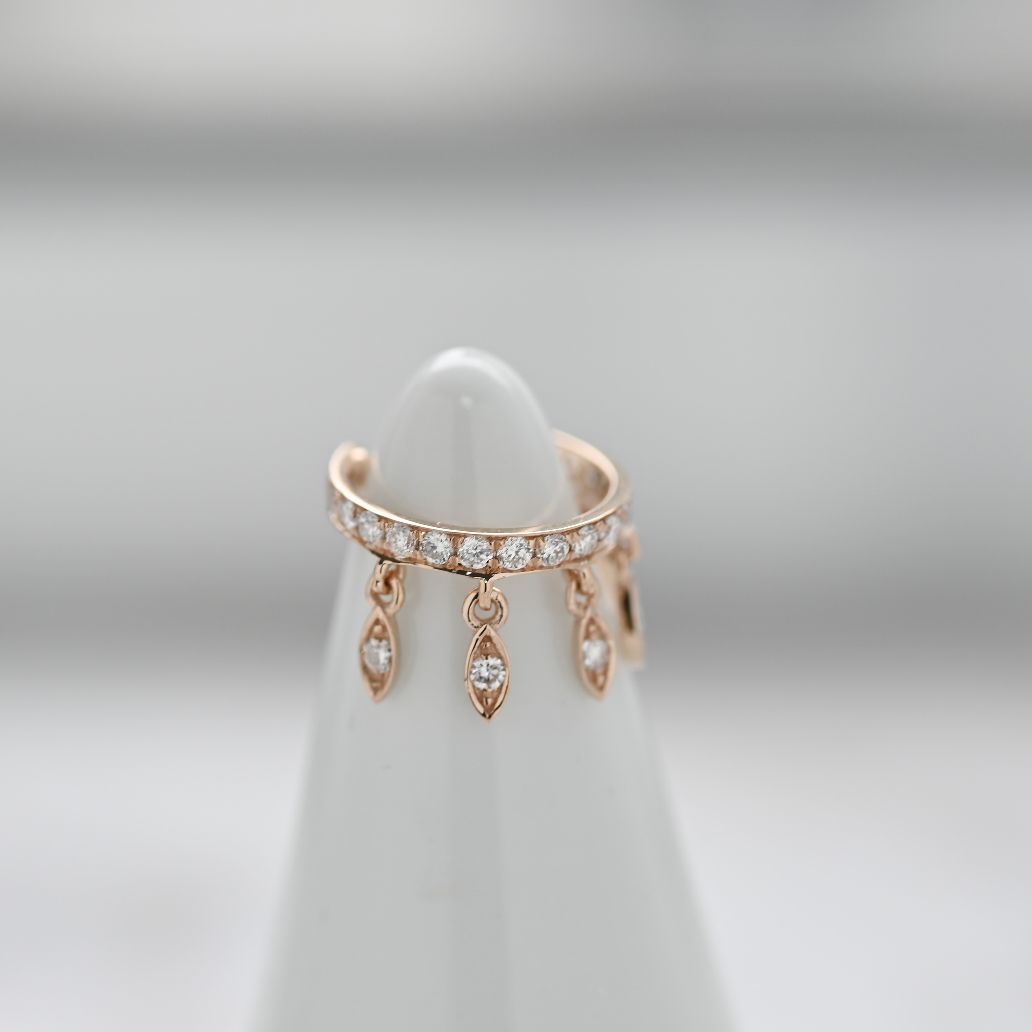 18K Sueño Diamond Earring Cuff