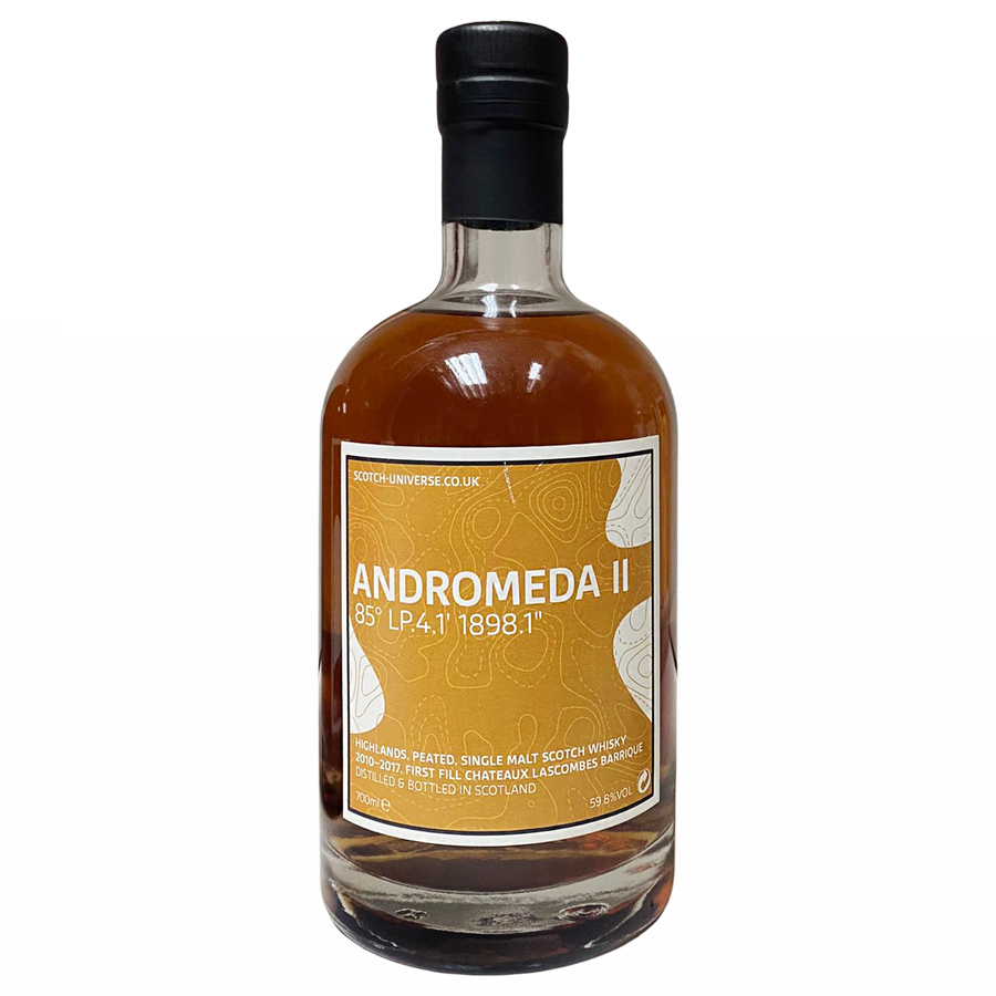 Scotch Universe — Andromeda II - 85° LP.4.1' 1898.1" 59.8%