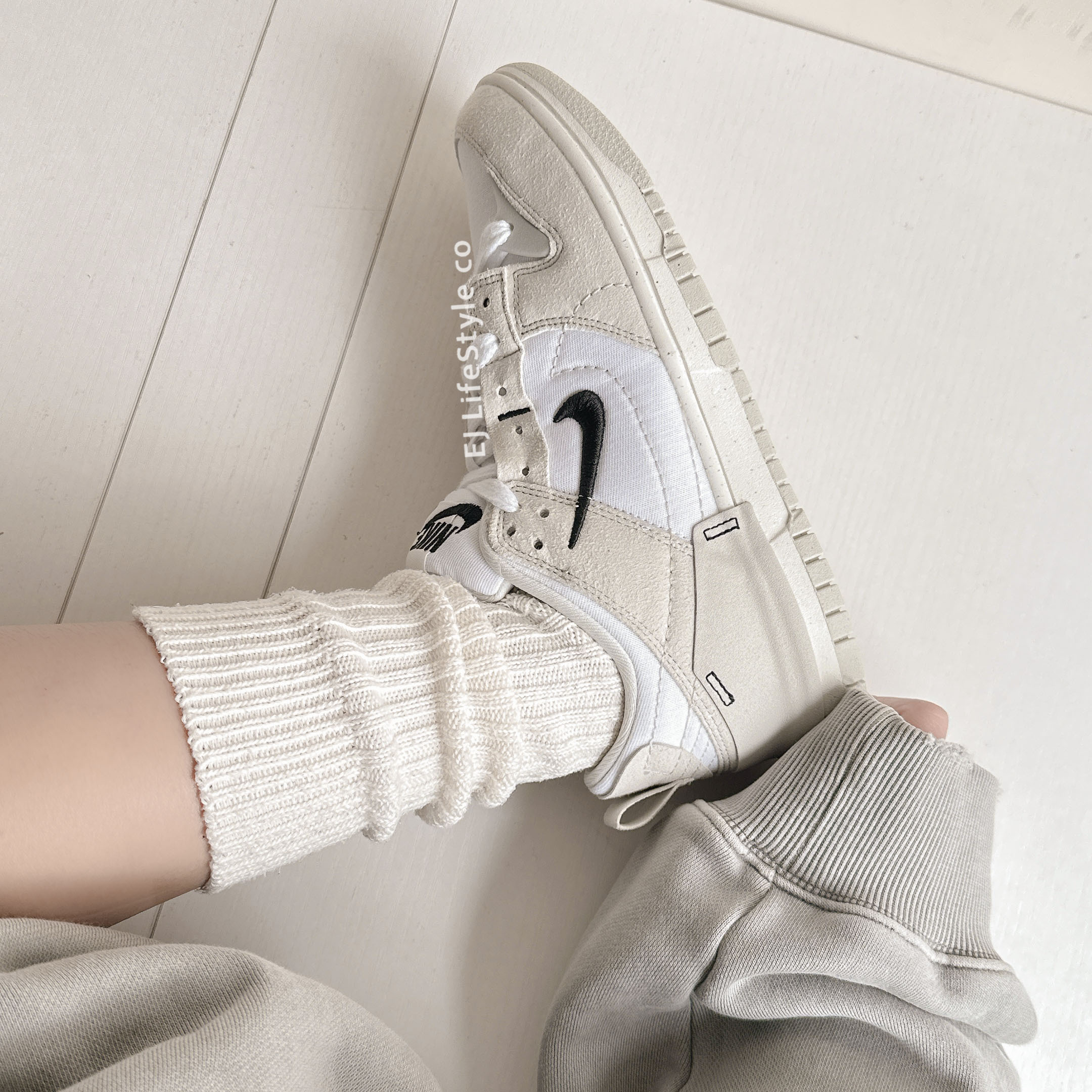 NIKE DUNK LOW DISRUPT 2 燕麥色 米色 白色 拼接 解構 女鞋 DH4402-101 / 現貨+預購