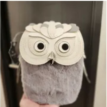 [S] KATE SPADE KE579 OTHER 3D OWL CROSSBODY HOOT,GREY MULTI, 196021369117 (SKS972)