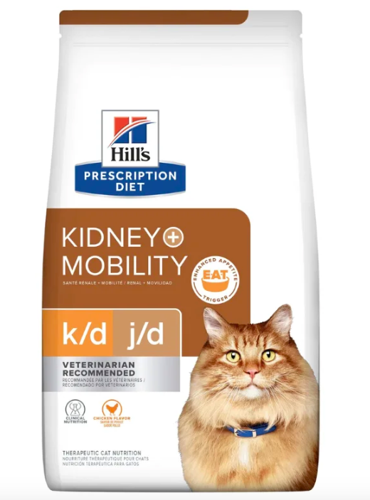 Hill's -處方食品貓用腎臟+關節保健 糧 ( 6.35 磅) 10859