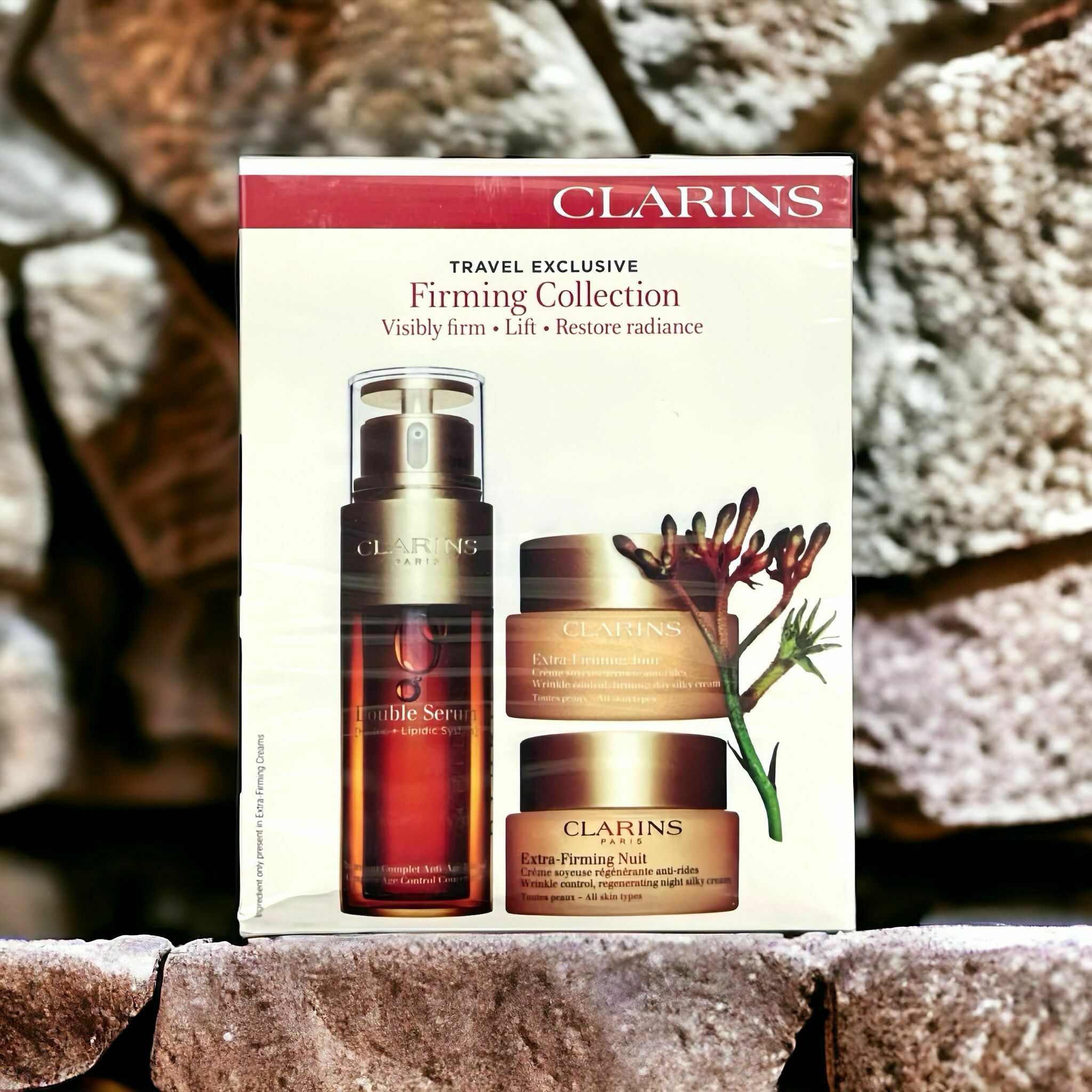 Clarins 彈簧面霜三件套裝