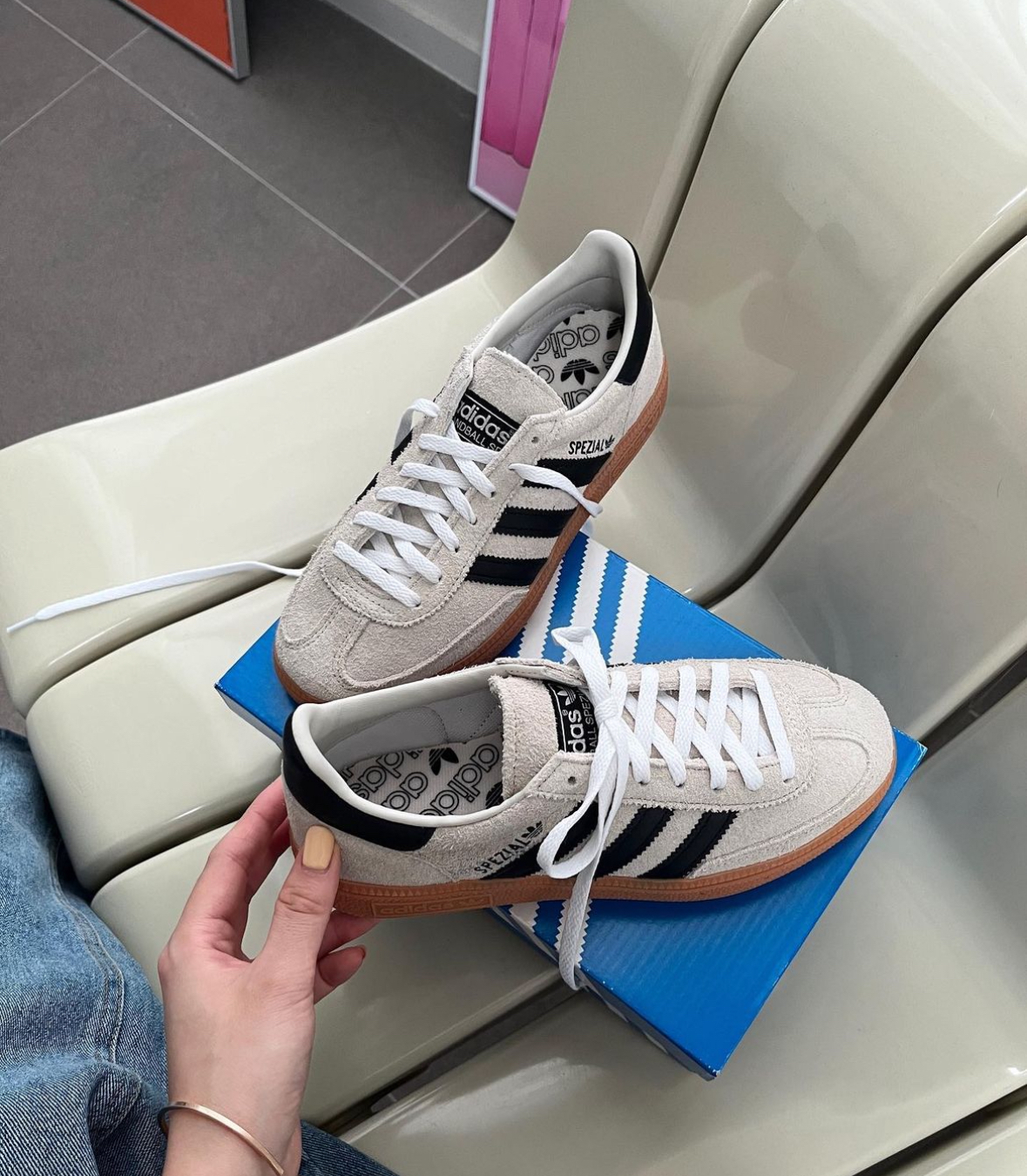 Adidas Originals Handball Spezial 芝麻焦糖 米白色 黑色 麂皮 焦糖底 德訓鞋 IF6562/預購