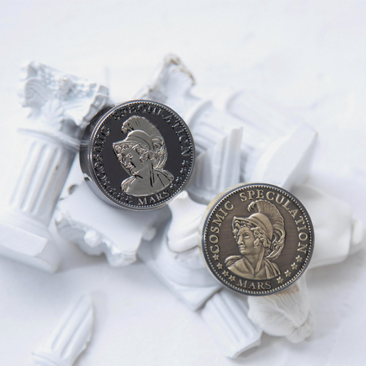 希臘神話硬幣車用香氛馬爾斯造型